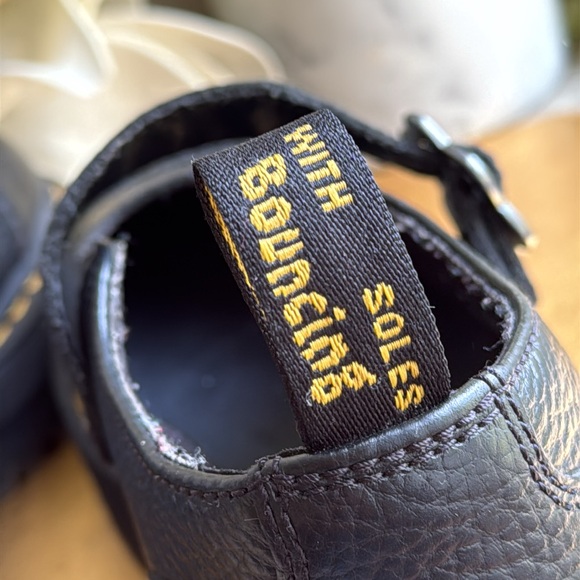 Dr Martens Women's Addina Flower Buckle Platforms - Picture 11 of 16